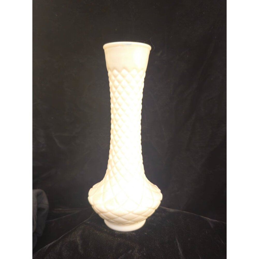 Vintage Milk Glass Bud Vase